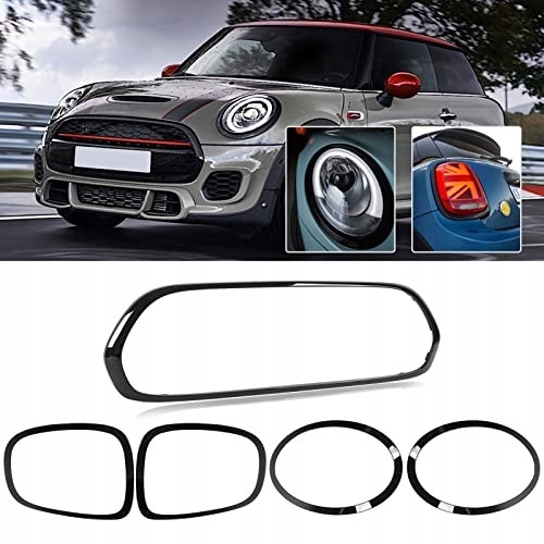 AD BRAKE B0BZ96RP96 НАКЛАДКИ НА ЗАДНІ ФАРИ MINI F55 F56 F57 ЧОРНІ ГЛЯНЦЕВІ 5 ШТ.