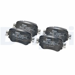 LP2709 DELPHI Комплект гальмівних колодок з 4 шт дисків
