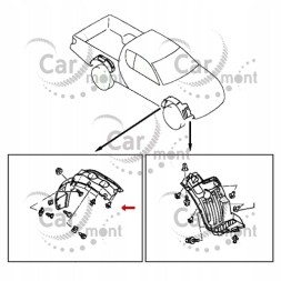 Mitsubishi OE MIT-000601 5370B418 Надколесо праве переднє L200 2.5DiD KB4 Pajero Sport KH 5370B418 5370A276 OE