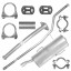 Ferroz ADMT-N6U5Y1X Комплект глушника peugeot 206 98-09 1.4 hatchback