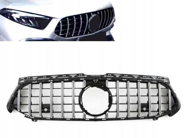 Китай GRILLA010 РЕШІТКА MERCEDES A КЛАС W177 V177 PANAMERICANA 2023+ LIFT ХРОМ