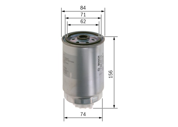 F026402176 BOSCH Фільтр паливний