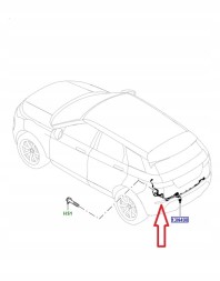 Land Rover OE Джгут проводів фаркопу Land Rover LR137203