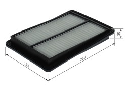F026400582 BOSCH Фільтр повітря