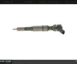 Bosch 0 445 110 049 Форсунка bmw опель