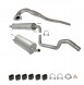 Ferroz Export ZEST.07.321+07.366+RK-459 Глушники opel zafira / zafira family б 1.6 2005-
