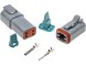 e-connectors AT06-4S/AT04-4P/ZEST/100 DEUTSCH-DT 4-pin роз'єми (100шт.) Amphenol-AT