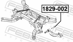 1829 002 FEBEST Болт з ексцентриком