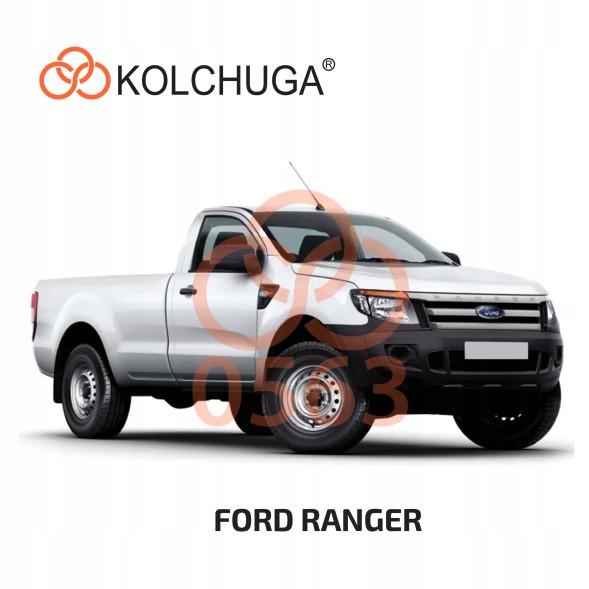 Kolchuga 0563 Сталева кришка двигуна Ford Ranger 2011-2018