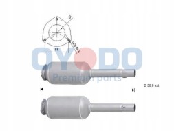 Oyodo 20N0105-OYO Oyodo 20n0105-oyo фільтр сажі / сажовий фільтр, вихлопна система