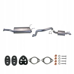 CHINA ZEST.57.001E+57.002E Глушник центральний , кінцевий ssangyong rexton 2.7 d позашляховик від 08/2004-