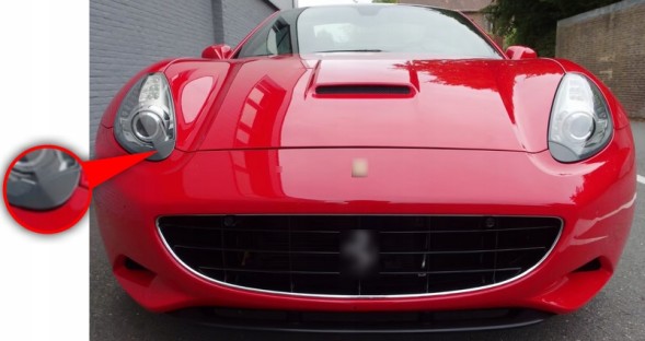 0AMS 258164 P Заглушка омивача фари для Ferrari California F149 258164 R