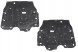 0AMS 00./ 234534-5 PC 23453429 23453419 НИЖНЯ ЗАХИСНА ПАНЕЛЬ ДВИГУНА + КРІПЛЕННЯ MITSUBISHI OUTLANDER CW0 2007-2012
