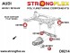 Strongflex 5902553578560 Комплект спортивної підвіски для Audi A8 / S8