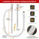 AD BRAKE B0GSJVMSJB ЕЛЕКТРИЧНИЙ ПАЛИВНИЙ НАСОС 12 Л/ХВ USB C ТЕЛЕСКОПІЧНА ТРУБКА З АКУМУЛЯТОРОМ