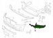 Китай 51118081895 / 8081895 M PAKIET РУЧКА КРІПЛЕННЯ БАМПЕРА BMW X3 G01 LIFT M ПАК ЛІВА