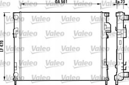 Valeo 732853 Охолоджувач води 732853 valeo nissan opel renault