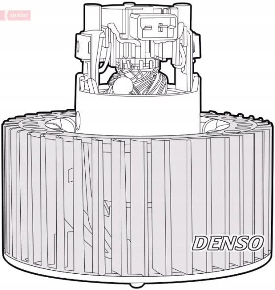 Denso DEA09049 Повітродувка fiat dea09049 den