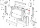 BMW OE 17111723977 Oe bmw e32 e34 м60 м70 корпус кришки вентилятора