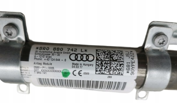 Audi OE 8R0880742L, DWP456609OE Подушка безпеки (airbag) Audi Q5 8R0880742L