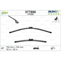 577886 VALEO Комплект щіток склоочисника
