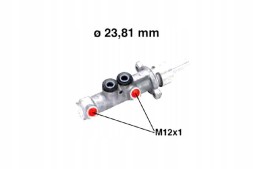 Metelli 05-0572 MET/ZS Гальмівний насос RENAULT. МАЙСТЕР ІІІ 03- 2,5-3,0 ПН