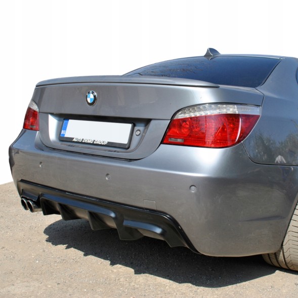 Китай Dyfuzor Dokładka BMW E60 E61 M Pakiet Дифузор BMW E60 E61 M Pakiet Накладка заднього бампера Чорний глянець Спойлер