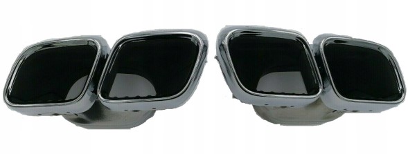 Mercedes-Benz OE A0004902800+A0004902900 НАКОНЕЧНИКИ ГЛУШНИКА MERCEDES C W205 C205 C63 AMG W206 GLC W253 C253 X253 ОРИГ.