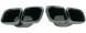 Mercedes-Benz OE A0004902800+A0004902900 НАКОНЕЧНИКИ ГЛУШНИКА MERCEDES C W205 C205 C63 AMG W206 GLC W253 C253 X253 ОРИГ.
