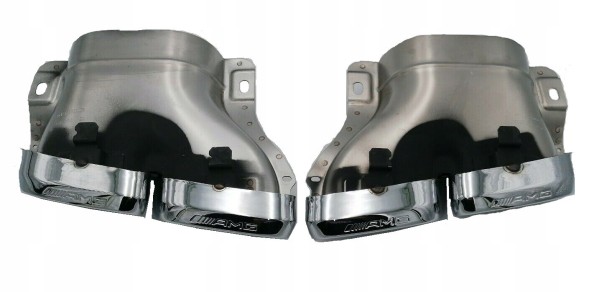 Mercedes-Benz OE A0004902800+A0004902900 НАКОНЕЧНИКИ ГЛУШНИКА MERCEDES C W205 C205 C63 AMG W206 GLC W253 C253 X253 ОРИГ.
