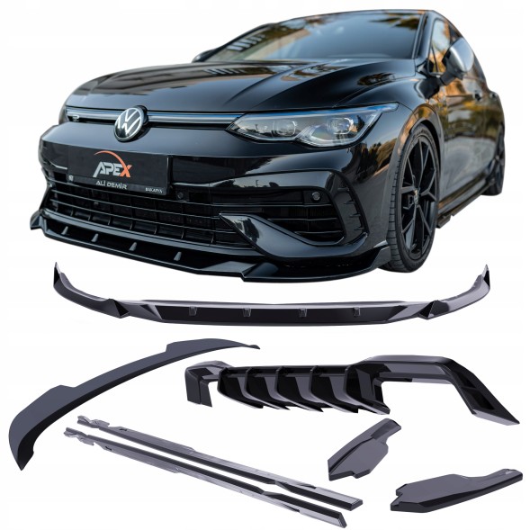 Proteile AFS004 ASS003 ASP004 ARV003 ARS003 АЕРОДИНАМІЧНИЙ ОБВЕС ДЛЯ VW GOLF 8 MK8 VIII R 2020-2024