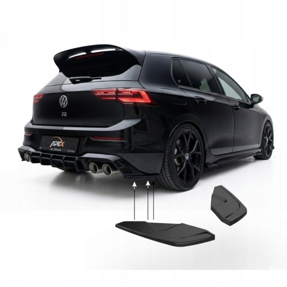 Proteile AFS004 ASS003 ASP004 ARV003 ARS003 АЕРОДИНАМІЧНИЙ ОБВЕС ДЛЯ VW GOLF 8 MK8 VIII R 2020-2024