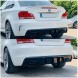 Китай Dyfuzor BMW E82 E88 MP Дифузор BMW E82 E88 Накладка Заднього Бампера Чорний Глянець M Pakiet MP Задній
