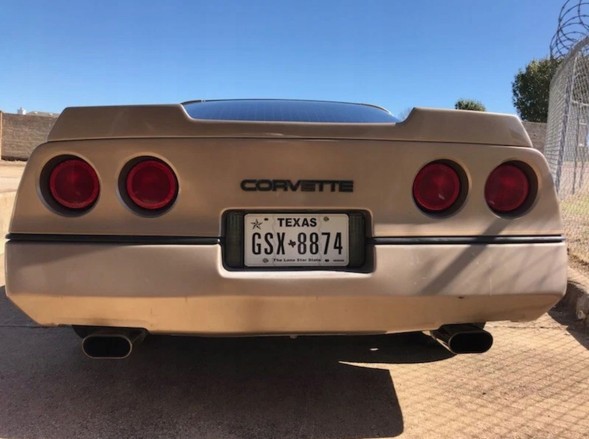 USA USA-DAR671 СПОЙЛЕР ТИПУ WICKERBILL CHEVROLET CORVETTE C4 84-90