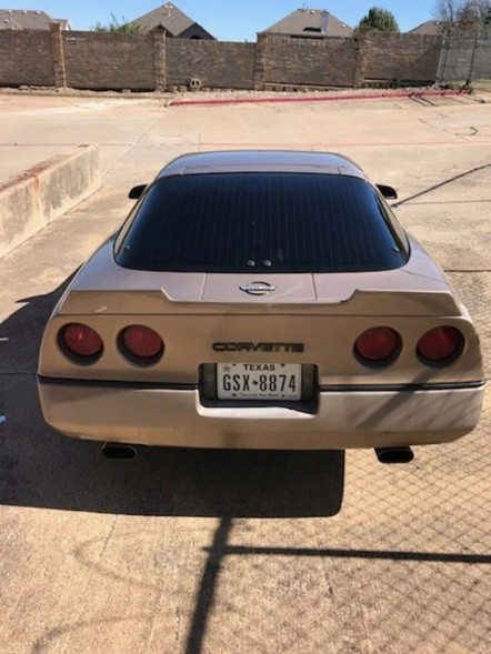 USA USA-DAR671 СПОЙЛЕР ТИПУ WICKERBILL CHEVROLET CORVETTE C4 84-90