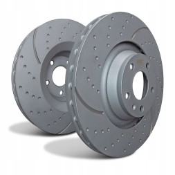 EBC GD7255 Гальмівний диск ebc turbo groove фронт ford mustang 5 покоління 316мм