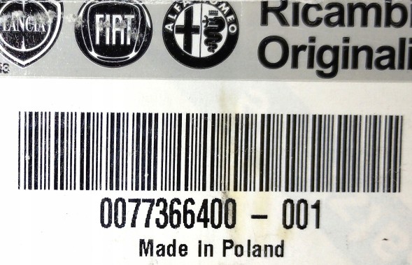 Fiat OE Вал рульової колонки FIAT 500L 12-22 ORY 77366400