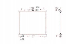 NRF NRF58187(iMOTO) Охолоджувач renault clio iii 05- без кондиціонера n + набір водія #37