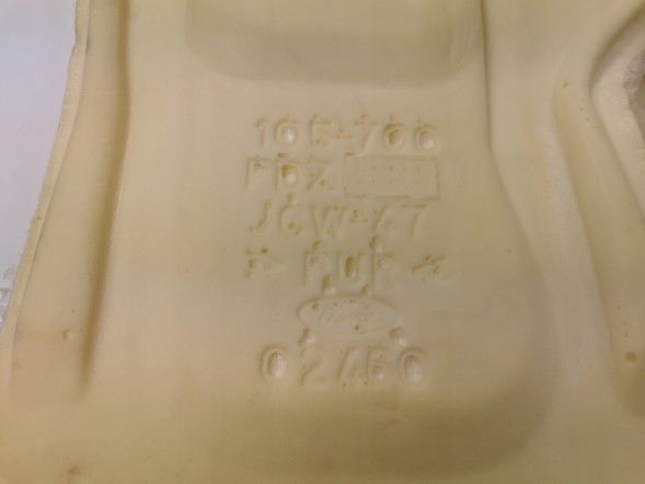 Ford OE Чохол - спинка заднього сидіння FORD Fiesta 1995-2002 (DX) OE 1045671