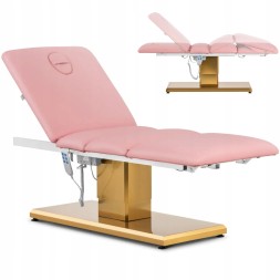 Китай WEW-SC-HP-1026012 Косметологічне крісло Physa VITERBO 150 кг Рожево-Золоте SPA Масаж Тату