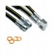 PiterParts 1040113000 Przewody hamulcowe miedziane elastyczne przód tył DAEWOO Lanos Гальмівні трубки DAEWOO Lanos жорсткі та гнучкі, передня та задня вісь PL