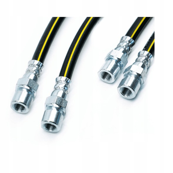 PiterParts 1040113000 Przewody hamulcowe miedziane elastyczne przód tył DAEWOO Lanos Гальмівні трубки DAEWOO Lanos жорсткі та гнучкі, передня та задня вісь PL