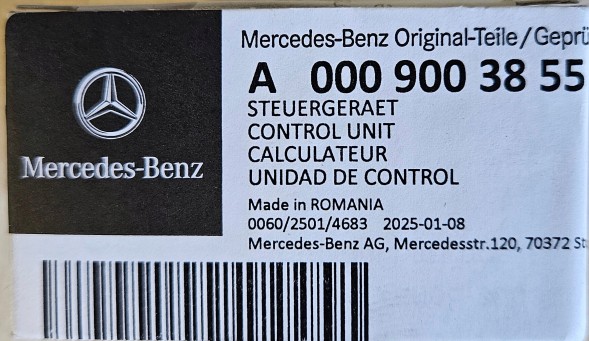 Mercedes-Benz OE A0009003855 КАМЕРА ЗАДНЬОГО ВИДУ MERCEDES VITO КЛАС V 447 СПРИНТЕР 907 910