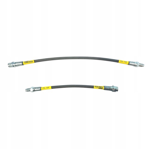 PiterParts 1108715000 Гальмівні шланги в сталевому обплетенні MERCEDES C215 передні задні комплект PL ISO