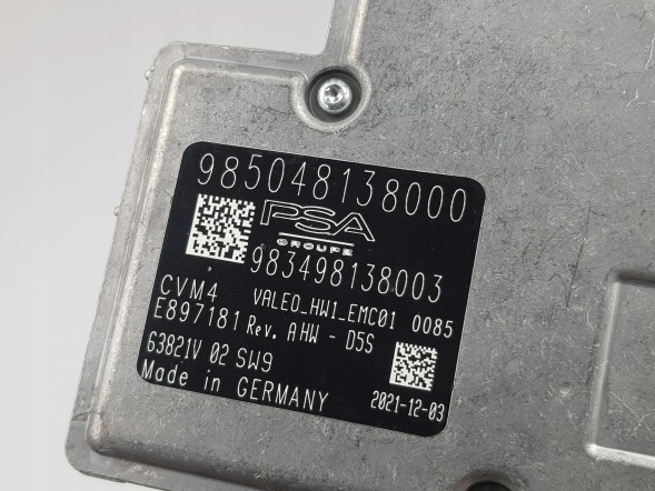 BMW OE НОВА Оригінальна Передня Камера Peugeot Citroen DS 985048138000