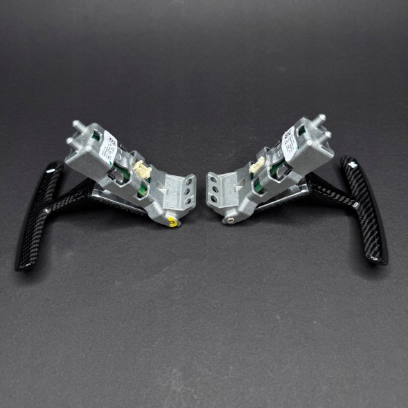 Porsche OE 9P1927198 , 9P1927197 Porsche 911 991.2 GT2 GT3 GT4 RS WEISSACH лопатки перемикання передач CARBON