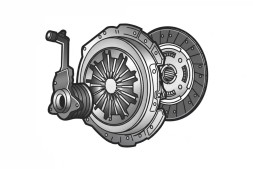 Valeo 834312 Комплект зчеплення диск притискний муфтовий 834312