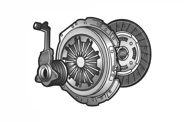 Valeo 834312 Комплект зчеплення диск притискний муфтовий 834312