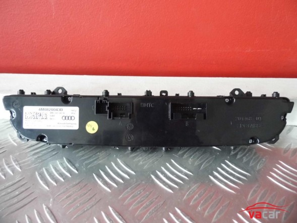 Volkswagen OE 4M0820043D ПАНЕЛЬ КОНДИЦІОНАЦІЯ ПЕРЕДНЯ AUDI Q7 4M