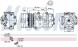 Nissens 89136 Компресор кондиціонера nissens 89136